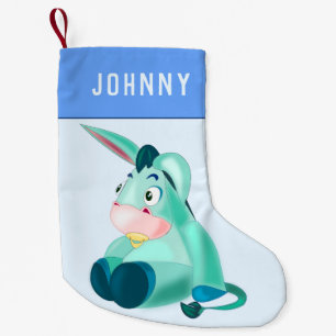 Personalisierter Name Weihnachts-Strumpf Baby Donk Kleiner Weihnachtsstrumpf