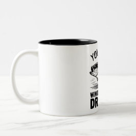 Personalisierter Name Windstrom-Drifter-Barsch-Fis Zweifarbige Tasse