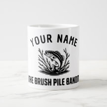 Personalisierter Namens-Busch-Bassjäger