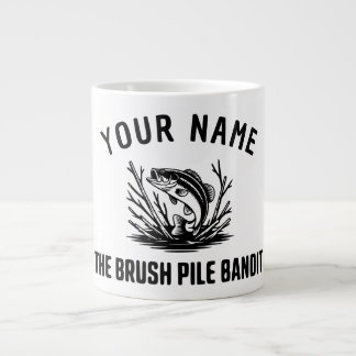 Personalisierter Namens-Busch-Bassjäger Jumbo-Tasse
