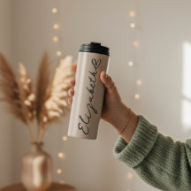 Personalisierter Namens-Thermalbecher als Geschenk