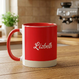Personalisierter Namensbecher: Individuelle Kerami Tasse