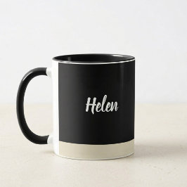 Personalisierter Namensbecher: Individuelle Kerami Tasse