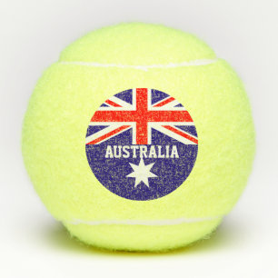 Personalisierter Namensdruck der australischen Tennisbälle