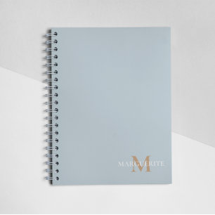 Personalisierter Namensmonogramm Planer