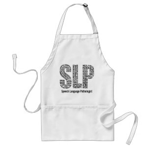Personalisierter Namenssprache-Therapeut SLP Schürze