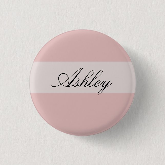 Personalisierter Nametag Button (Vorderseite)