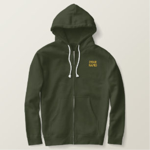 Personalisierter Nameund Abschluss-JahrHoodie Bestickter Hoodie