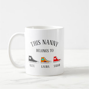 Personalisierter Nanny-Becher, Nanny-Geschenk-Kaff Kaffeetasse
