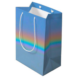 Personalisierter natürlicher Regenbogen Mittlere Geschenktüte