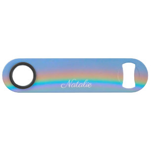 Personalisierter natürlicher Regenbogen Speed Flaschenöffner