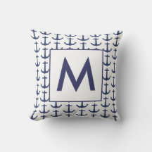 Personalisierter Navy-Nautical-Anker