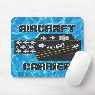 Personalisierter Navy Now Flugzeugträger-Striker Mousepad
