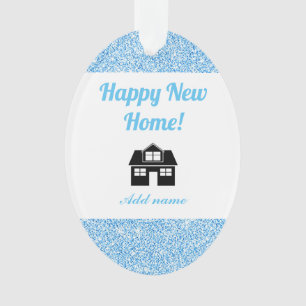 Personalisierter neuer Zuhause-Ornament Ornament