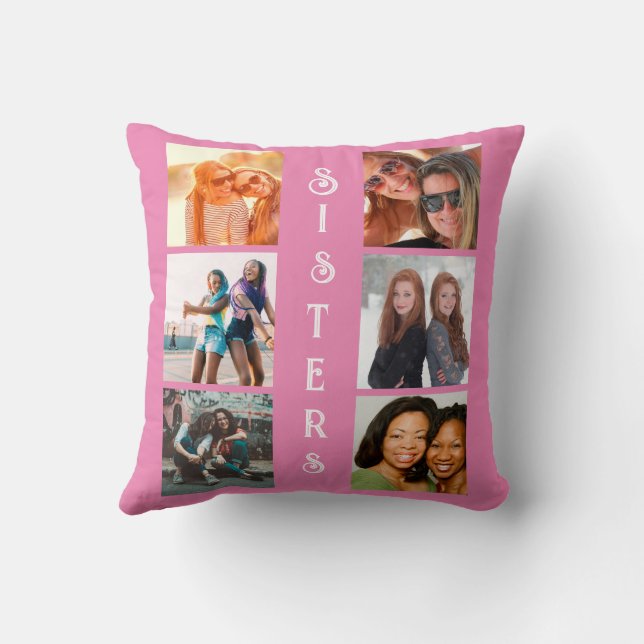 Personalisierter niedlicher Brustkissen Kissen (Rückseite)