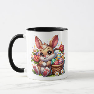 Personalisierter Niedlicher glücklicher Ostern Tasse
