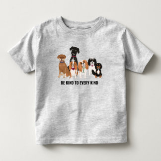 Personalisierter Niedlicher Hund Kleinkind T-shirt