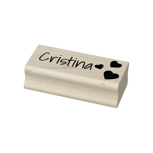 Personalisierter Niedlicher Individuelle Name mit  Gummistempel (Stempel)