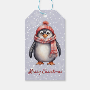 personalisierter niedlicher Pinguin-Anhänger Geschenkanhänger