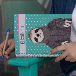 Personalisierter Niedlicher Slottiername Notizbuch