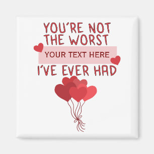 Personalisierter Niedlicher Valentinstag Magnet