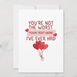 Personalisierter Niedlicher Valentinstag Save The Date