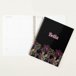 Personalisierter Notizbuch mit individuellem Namen Planer