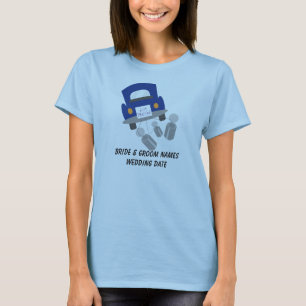 Personalisierter nur verheirateter T - Shirt