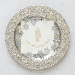 Personalisierter Nussknacker-Foil mit Stempelung f Servietten Mit Folie