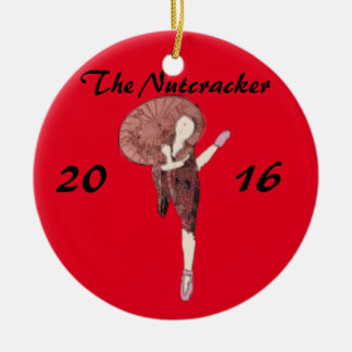 Personalisierter Nussknacker-Verzierungs-Chinese Keramik Ornament