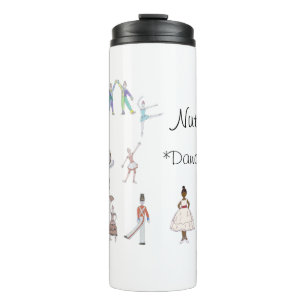 Personalisierter Nutcracker-Ballet Keepake Thermosbecher