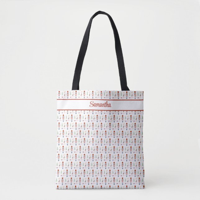Personalisierter Nutcracker Ballet Music Holiday Tasche (Vorderseite)
