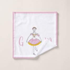 Personalisierter Nutcracker Zucker Pflaume Fairy B Waschlappen