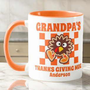 Personalisierter Opa-Erntedank Tasse