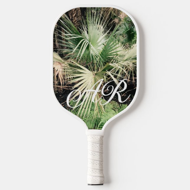 Personalisierter Palmenbaum Pickleball Racket Pickleball Schläger (Vorderseite)