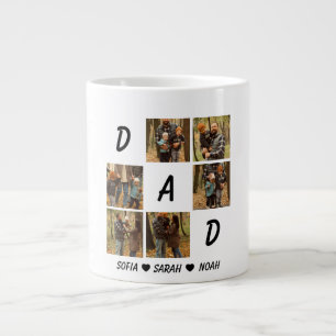 Personalisierter Papa-Becher Benutzerdefiniertes Jumbo-Tasse