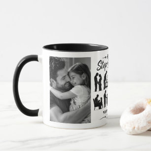 Personalisierter Papa-Becher Jeder Schritt Meines  Tasse