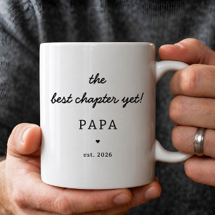 Personalisierter Papa-Becher, neues Opa-Geschenk Kaffeetasse
