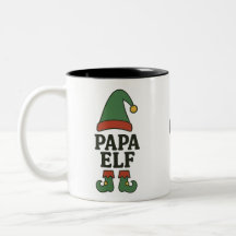 Personalisierter Papa-Elf-Becher – individuelles W