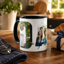 Personalisierter „PAPA mein Held“ Becher