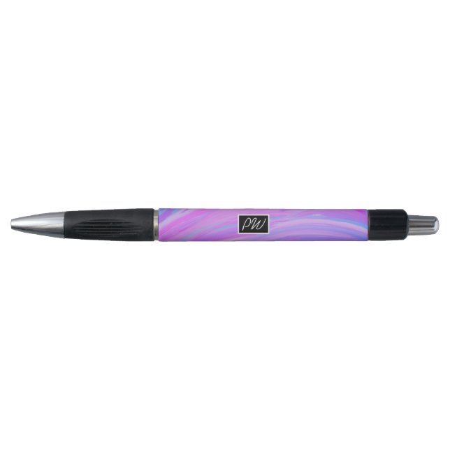 Personalisierter Pen mit gestrichenen Farben Kugelschreiber (Vorderseite)