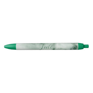 Personalisierter Pen mit grüner Wasserfarbe Kugelschreiber