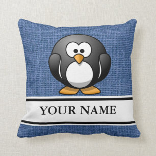 Personalisierter Penguin Kissen