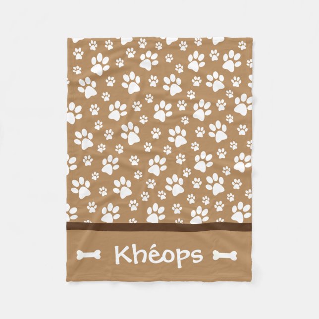 Personalisierter Pflaster Fleecedecke (Vorderseite)