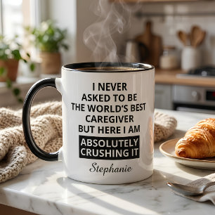 Personalisierter Pflegepersonal-Kaffeebecher Gesun Tasse