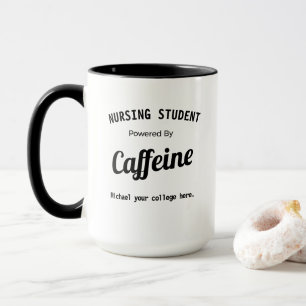Personalisierter Pflegepraktikant angetrieben von  Tasse