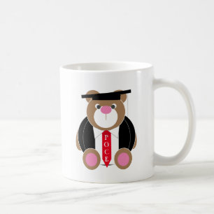 Personalisierter PGCE niedlicher Lehrer Teddy Bär Kaffeetasse