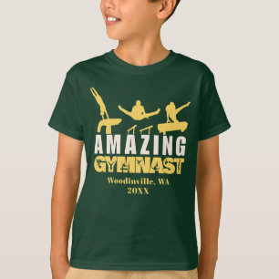 Personalisierter Phantastischer Gymnastikstandort  T-Shirt