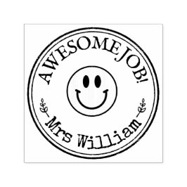 Personalisierter Phantastischer Joblehrer Permastempel