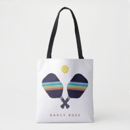 Personalisierter Pickleball-Name Strippenpaddeln Tasche